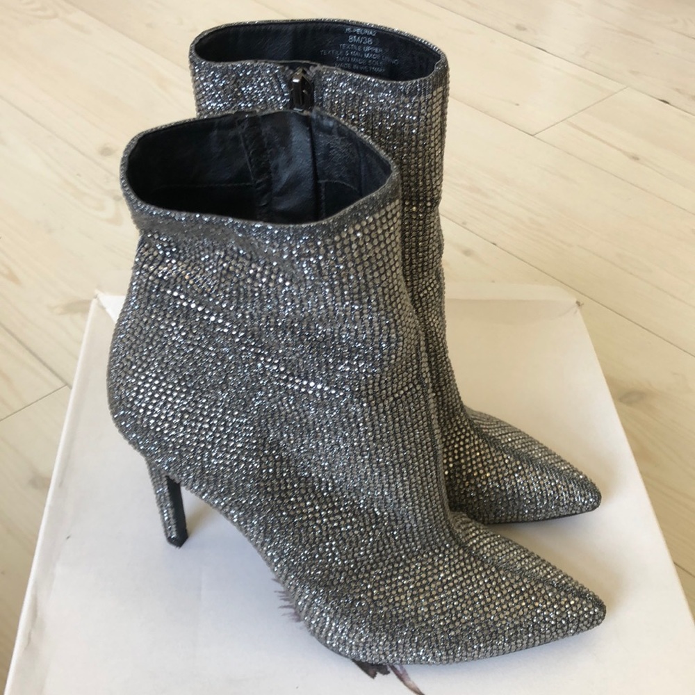 Jessica Simpson glitter heels